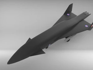 Hawker siddeley type 1019e2 3D Model
