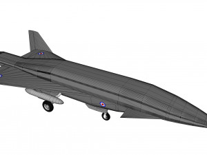 Hawker siddeley type 1019e2 3D मॉडल