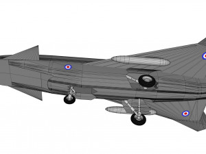 Hawker siddeley type 1019e2 3D मॉडल