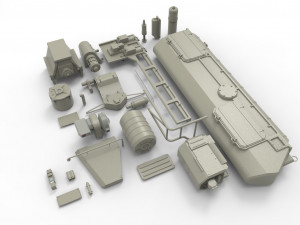 Mechanics collection 1 kitbash Modelo 3D