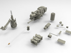 Mechanics collection 1 kitbash Modelo 3D