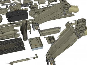 Mechanics collection 1 kitbash Modelo 3D