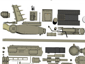 Mechanics collection 1 kitbash Modelo 3D
