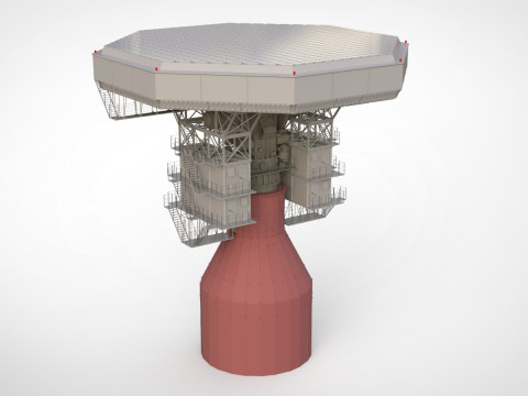 Sci-Fi antenna collection 1 3D मॉडल