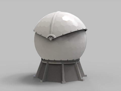 Sci-Fi antenna collection 1 3D मॉडल
