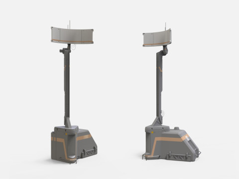 Sci-Fi antenna collection 1 3D मॉडल