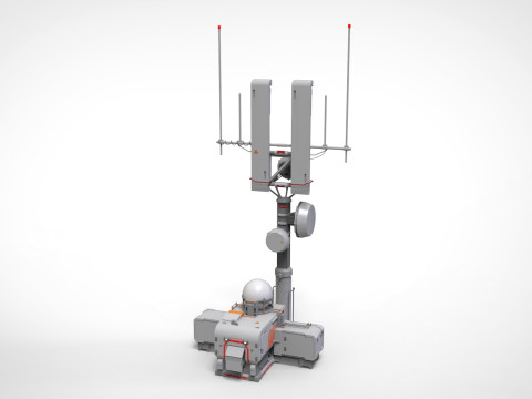 Sci-Fi antenna collection 1 3D मॉडल