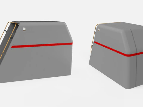 Sci-fi door collection 1 3D Model