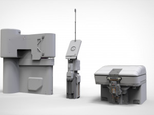 Sci-fi architecture elements collection 1 Modello 3D