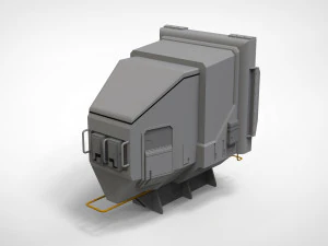 Bilimkurgu &ouml;ğeleri koleksiyonu 2 3D Model