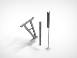 Bilimkurgu &ouml;ğeleri koleksiyonu 2 3D Model