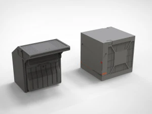 Bilimkurgu &ouml;ğeleri koleksiyonu 2 3D Model