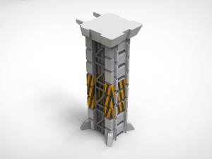 Sci-fi elements collection 2 3D मॉडल