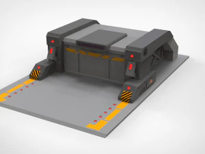 Bilimkurgu &ouml;ğeleri koleksiyonu 2 3D Model