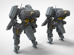 Lego robot lhb-zt-003 ontake 3D मॉडल