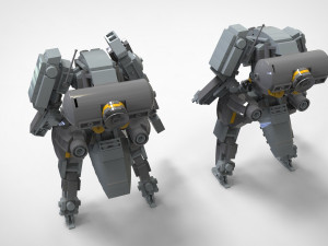 Lego robot lhb-zt-003 ontake 3D मॉडल
