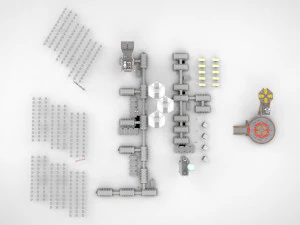 Sci fi outpost 3D Model