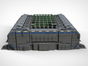 Sci-fi architecture 1 3D मॉडल