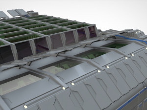 Sci-fi architecture 1 3D मॉडल
