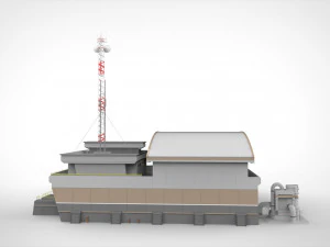 Sci-fi architecture 2 3D Model
