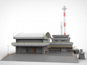 Sci-fi architecture 2 3D मॉडल