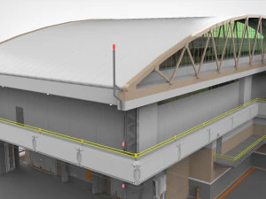 Sci-fi architecture 2 3D Model