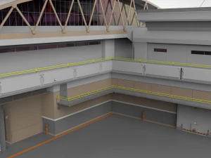 Sci-fi architecture 2 3D Model