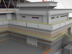 Sci-fi architecture 2 3D Model