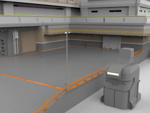 Sci-fi architecture 2 3D Model