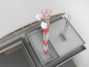 Sci-fi architecture 2 3D Model