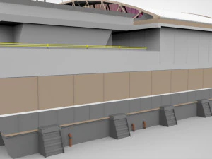 Sci-fi architecture 2 3D Model
