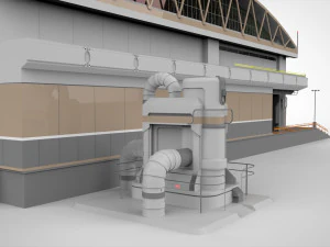 Sci-fi architecture 2 3D Model