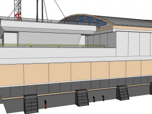 Sci-fi architecture 2 3D Model