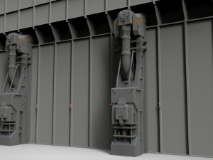 Sci-fi architecture 5 3D मॉडल