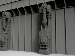 Sci-fi architecture 5 3D Model