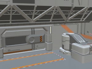 Sci-fi architecture 5 3D मॉडल