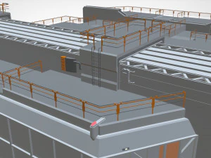 Sci-fi architecture 5 3D Model
