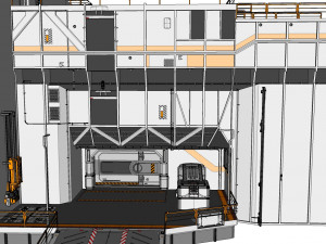 Sci-fi architecture 5 3D मॉडल