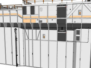 Sci-fi architecture 5 3D Model