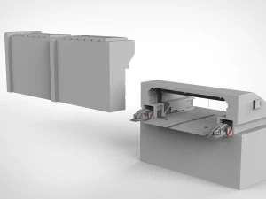 Sci-fi wall 1 3D Model