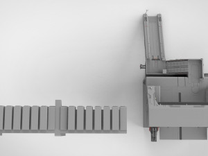 Sci-fi wall 1 Model 3D