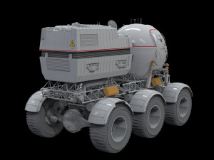 Star cops moon rover 3D मॉडल