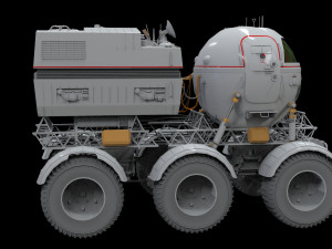 Star cops moon rover 3D मॉडल