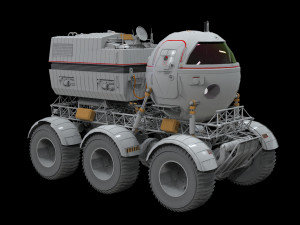 Star cops moon rover 3D मॉडल