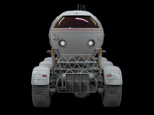 Star cops moon rover 3D मॉडल