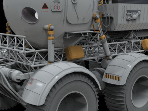 Star cops moon rover 3D मॉडल
