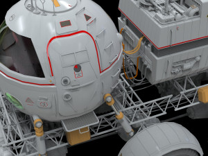 Star cops moon rover 3D मॉडल