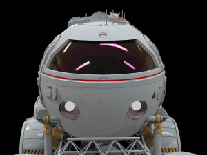 Star cops moon rover 3D मॉडल