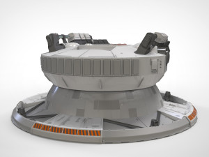 Starship troopers cannon 3D मॉडल