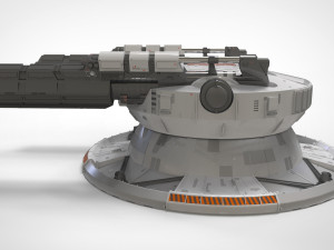 Starship troopers cannon 3D मॉडल